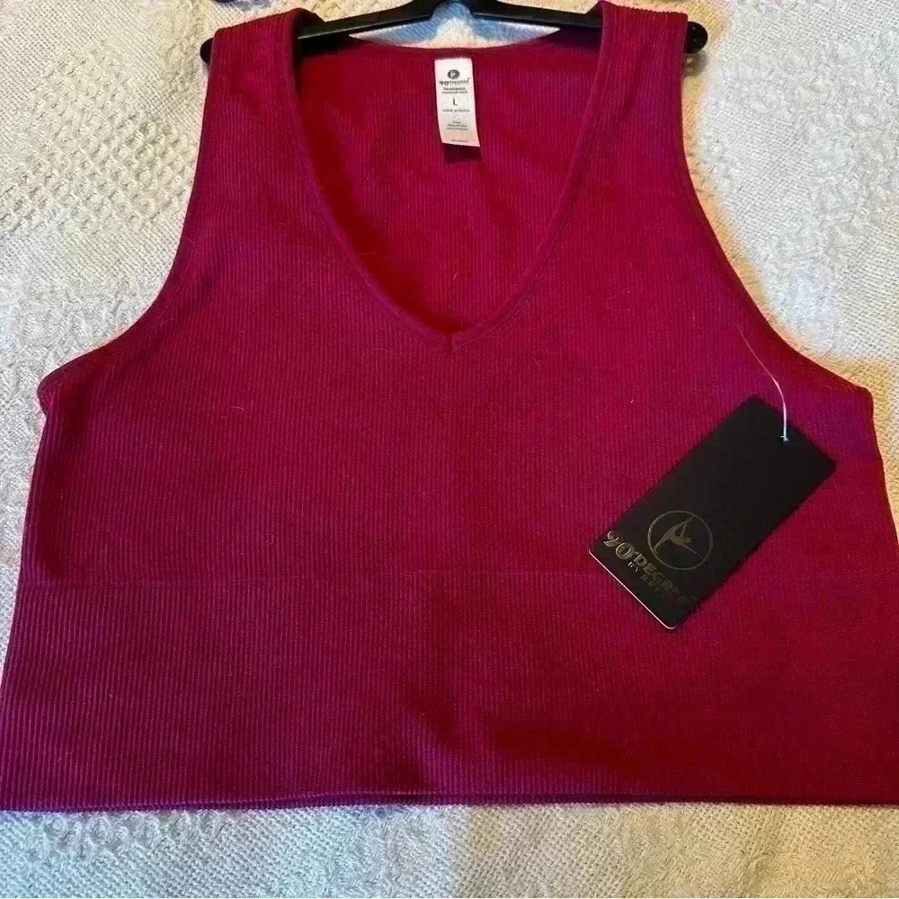 RIB SEAMLESS HIGHLINE TANK NWT by 90 Degree